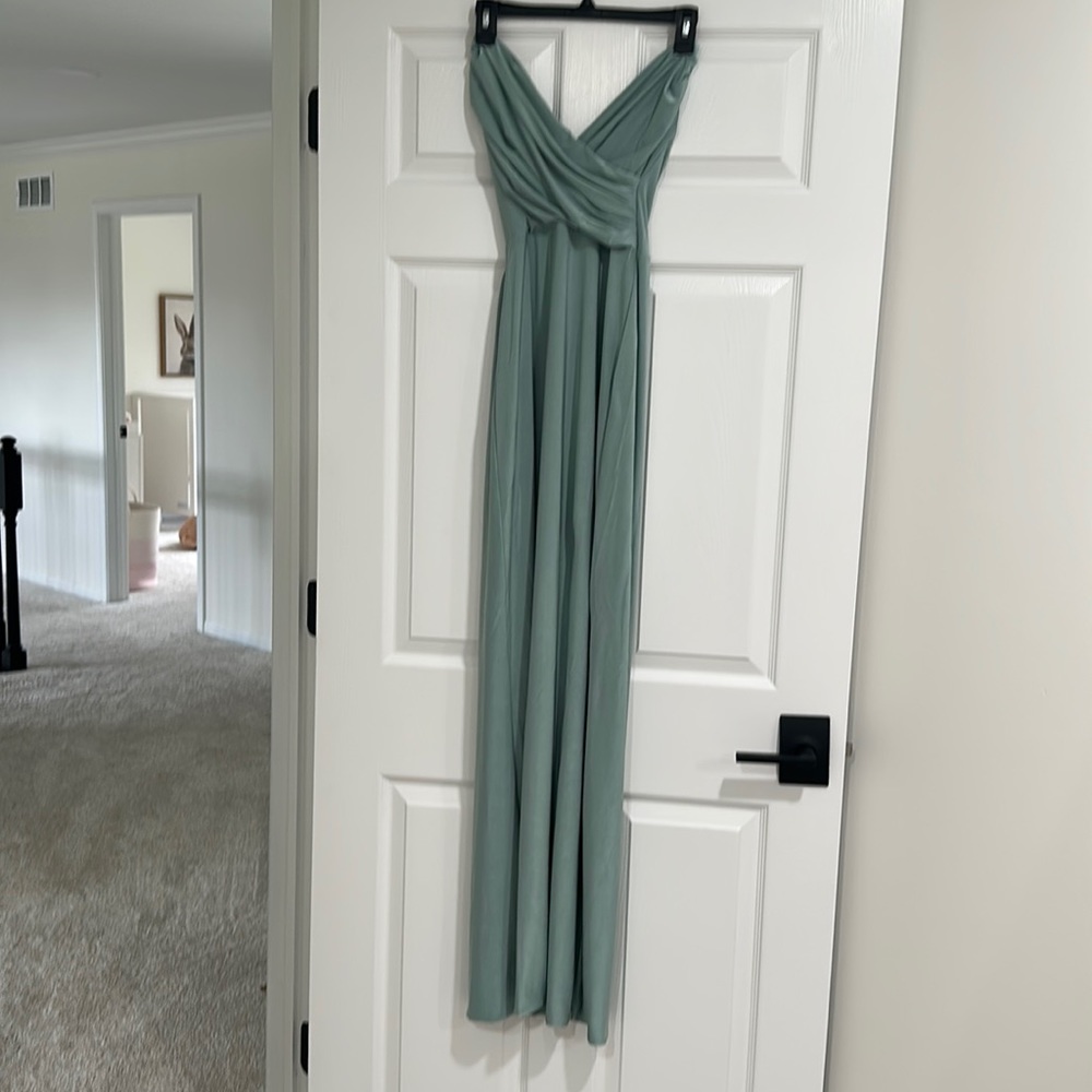 Club L London Dynamite sage dress. NEVER worn! Tags still attached